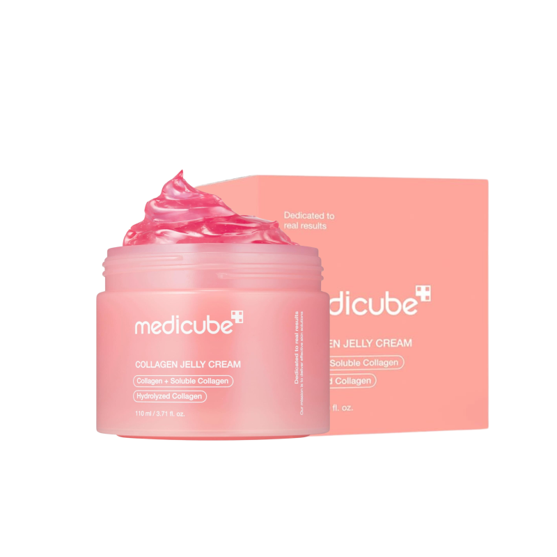 Medicube Hydrolyzed Collagen jelly Cream 110ml | Niacinamide & Freeze-Dried Hydrolyzed Collagen