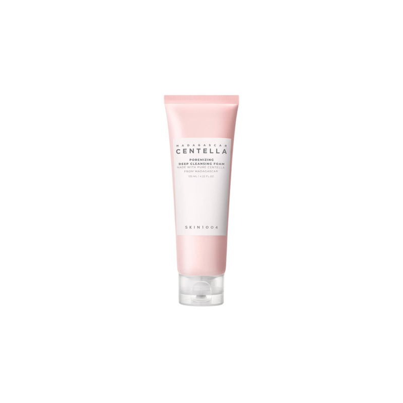 Skin1004 Madagascar Centella Poremizing Deep Cleansing Foam 125ml | Remove Pore-Clogging Debris