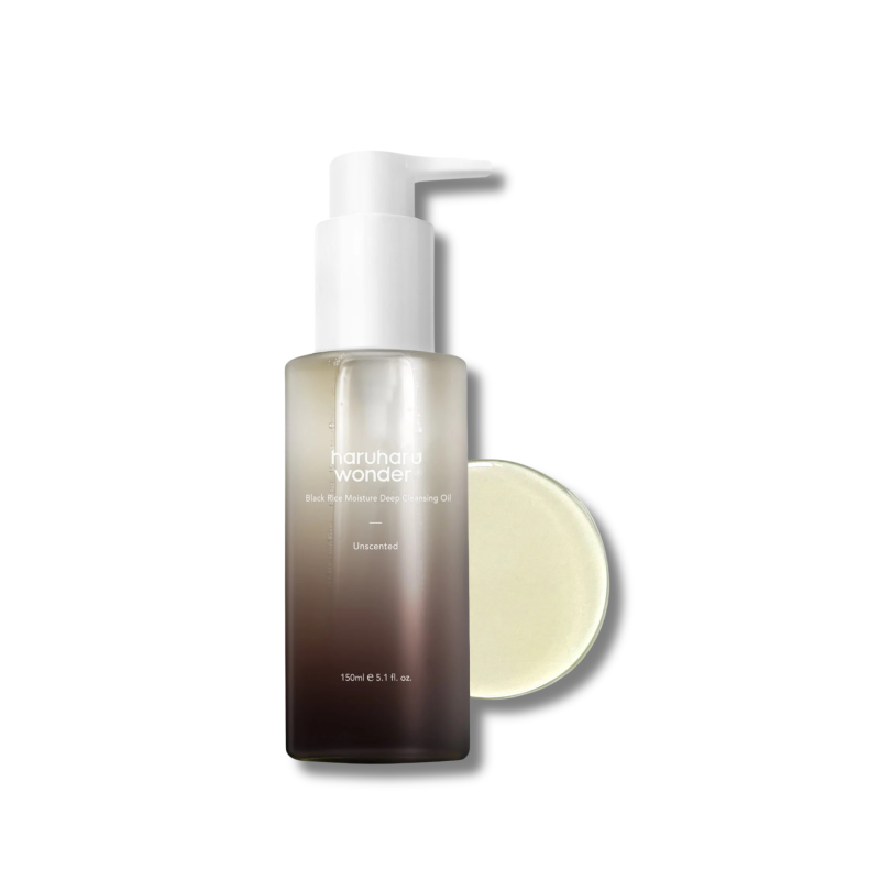 HaruHaru Wonder Black Rice Moisture Deep Cleansing Oil 150ml | Skincare for All Type of Skin
