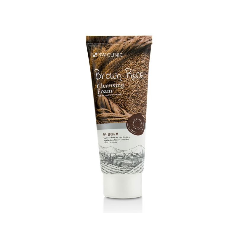 3w Clinic Brown Rice Foam Cleansing- 100ml