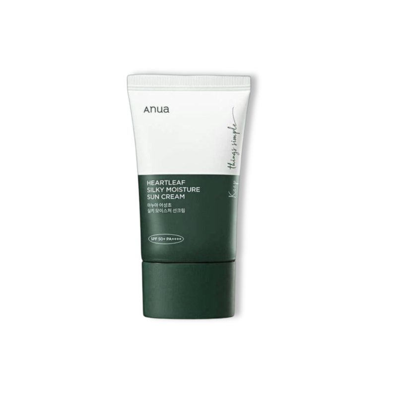Anua Heartleaf Silky Moisture Sunscreen 50ml